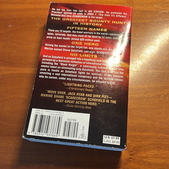 📌3 Pocket Books David Brain Postman, Reilly Scarecrow, Zahn Conquerors Legacy - Picture 8 of 12